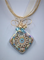 Shades of the Southwest Floral Imprint Pendant