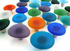 Beach Glass Cabinet Knob Drawer Pull $13