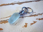 Sea Glass Stone Nautical Keyring Key Chain Handmade $24