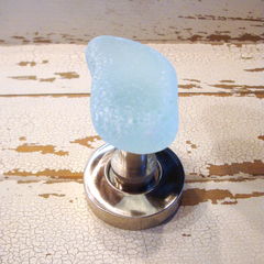 Sea Glass Recycled Stone Beach Coat Towel Wall Hook Single