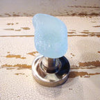 Sea Glass Recycled Stone Beach Coat Towel Wall Hook Single
