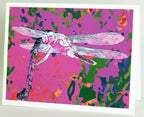 Blank Pop Art Note Card Set for the Gardener, Nature Lover or Art Lover