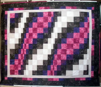 Pixelated Bargello Quilt