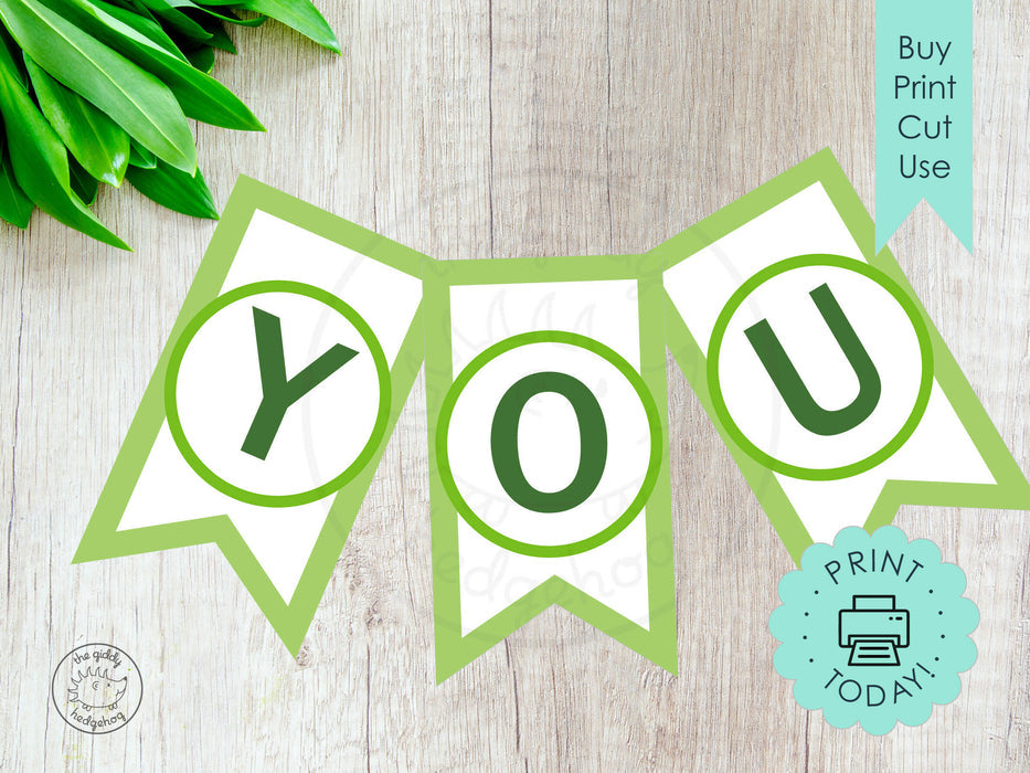 DIY Printable Custom Coffee Themed Birthday Banner, INSTANT DOWNLOAD