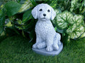 Cockapoo Dog 5 x 5 x 8.25" high Concrete Statue