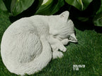 Sleeping Cat Concrete Statue 8x10x4 high
