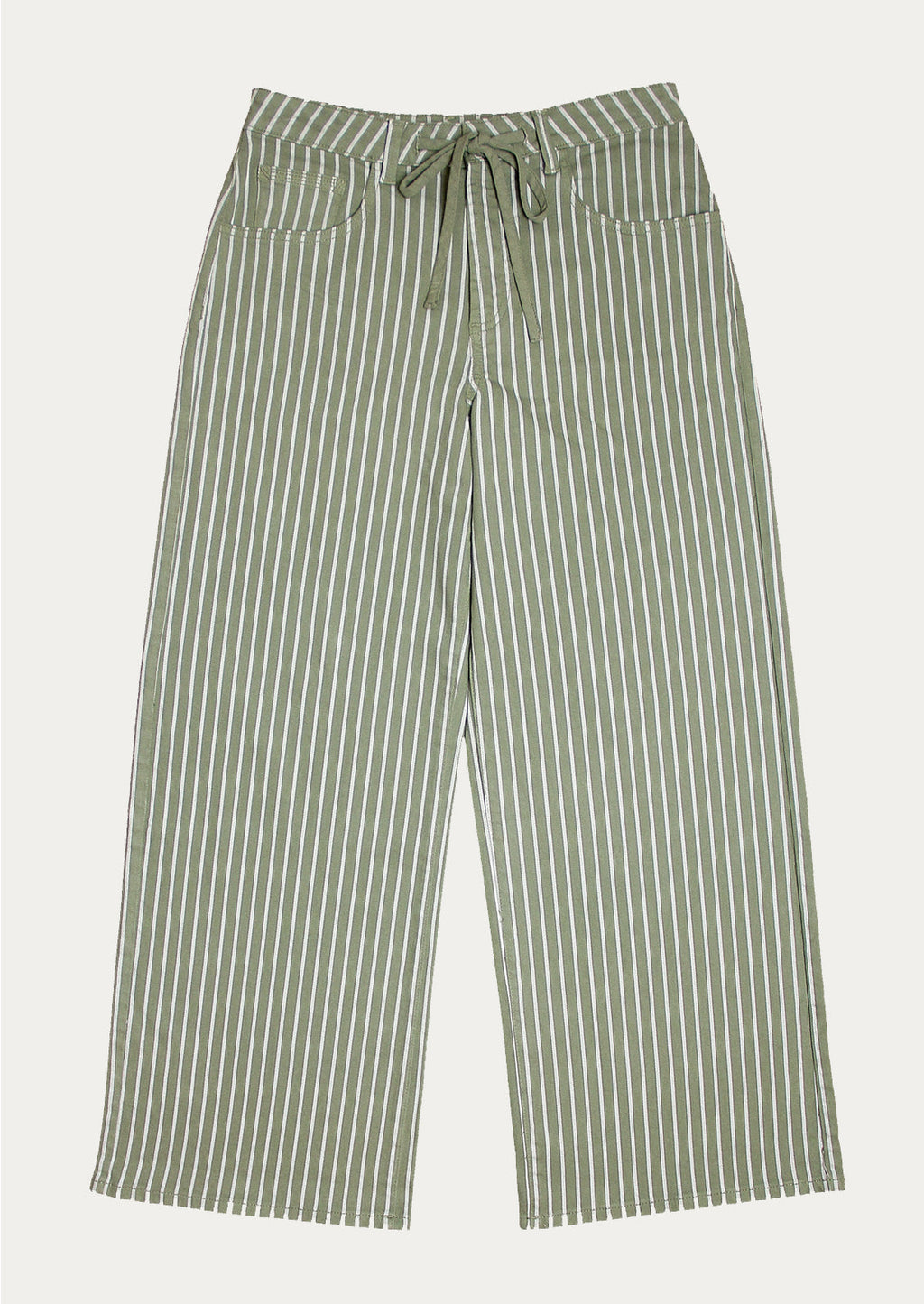 Blake Jean in Vintage Moss Wide Stripe