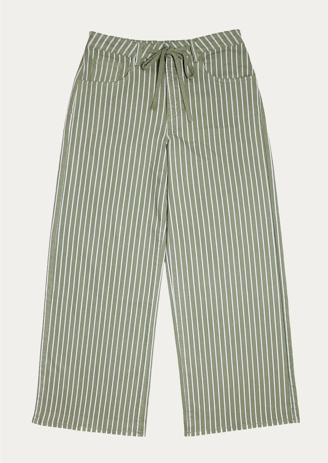 Blake Jean in Vintage Moss Wide Stripe