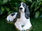 Springer Spaniel Concrete Statue 5.5x10.5x7" High