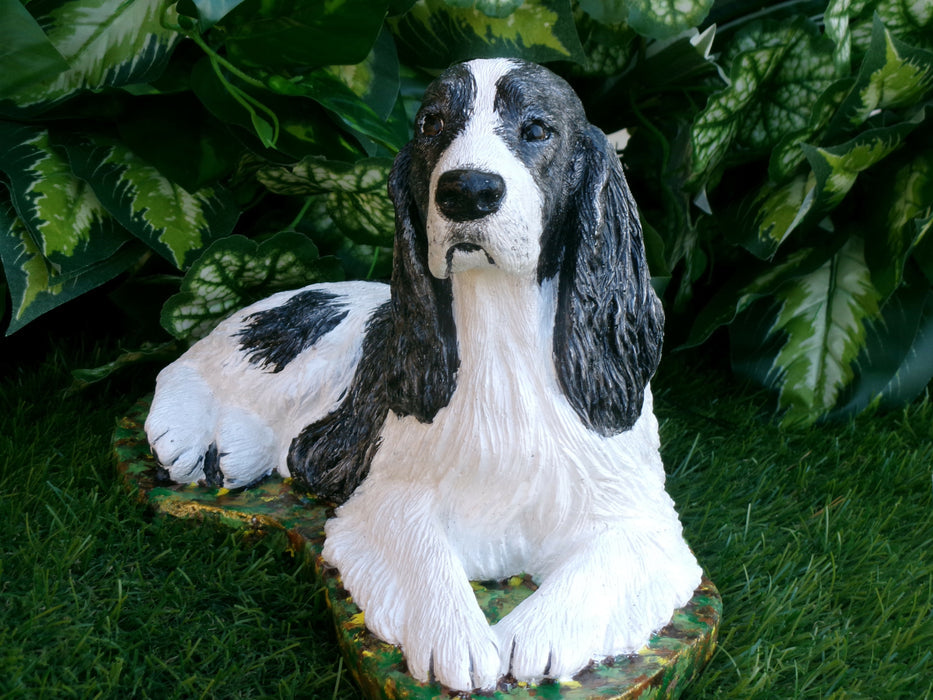 Springer Spaniel Concrete Statue 5.5x10.5x7" High
