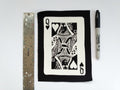 Queen of Hearts Goth Punk Sew-on Patches