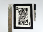 Queen of Hearts Goth Punk Sew-on Patches