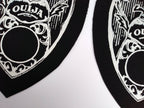 Beetle Ouija Planchette Steampunk Goth Sew-on Patches
