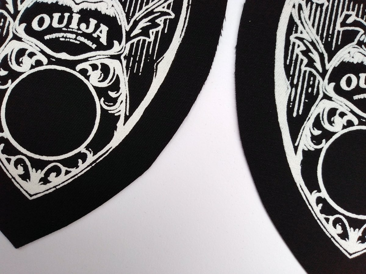Beetle Ouija Planchette Steampunk Goth Sew-on Patches
