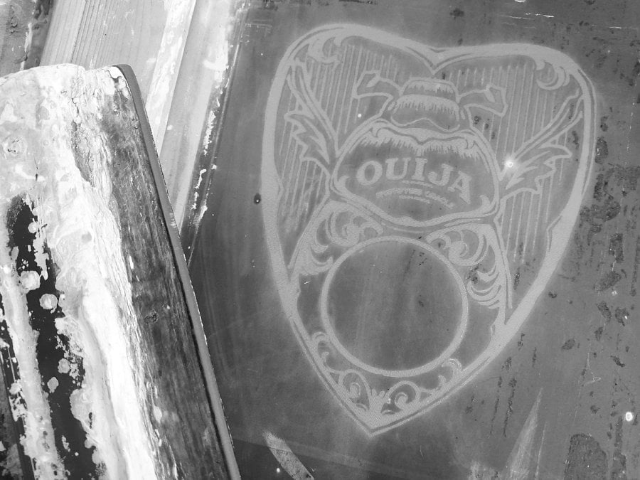 Beetle Ouija Planchette Steampunk Goth Sew-on Patches