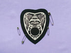 Beetle Ouija Planchette Steampunk Goth Sew-on Patches