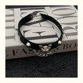 Punk Cat Leather Chocker
