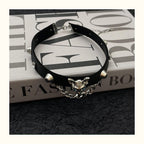 Punk Cat Leather Chocker