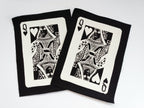 Queen of Hearts Goth Punk Sew-on Patches