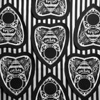 Beetle Ouija Planchette Steampunk Goth Sew-on Patches