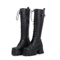 Gothic Punk Women Thick Sole Platform