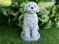 Cockapoo Concrete Statue 4.5x6.8.25" High