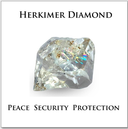 Herkimer Diamond Bar Necklace