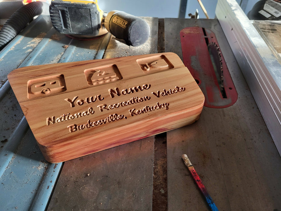 Custom National Park Sign - DEPOSIT ONLY - prices start at $175