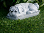 Pug Dog Concrete Statue 9x5x3" high