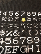 ASCII Table Cross-Stitch Pattern