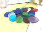 Ohajiki Sea Glass Inspired Drawer Pulls Beach Cabinet Knobs