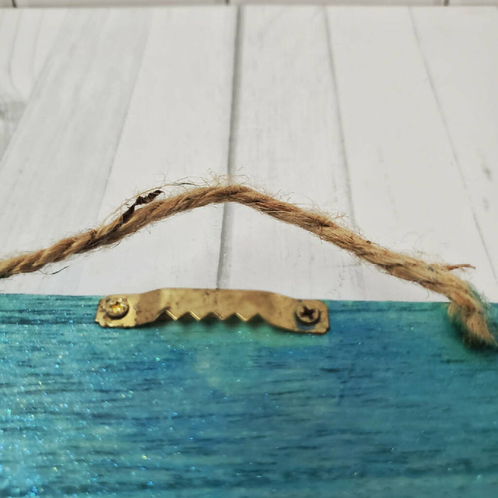 Framed Resin Ocean Sealife Wall Hanging or Tabletop Art