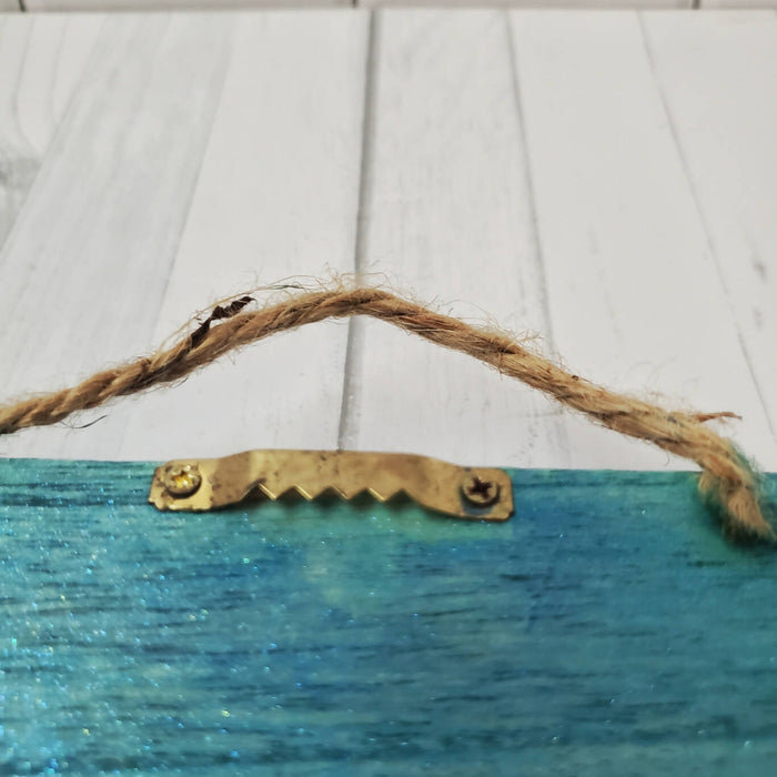 Framed Resin Ocean Sealife Wall Hanging or Tabletop Art