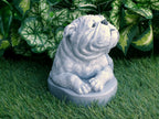 Bulldog Statue 5 x 10 x 6" high Concrete Statue