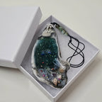 3 Resin Ocean Shell Ornaments in Gift Boxes
