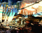 Original Abstract Photo 8x10 matted to 11x14