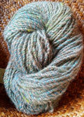 121 yards Handspun 2 ply yarn wool alpaca blend