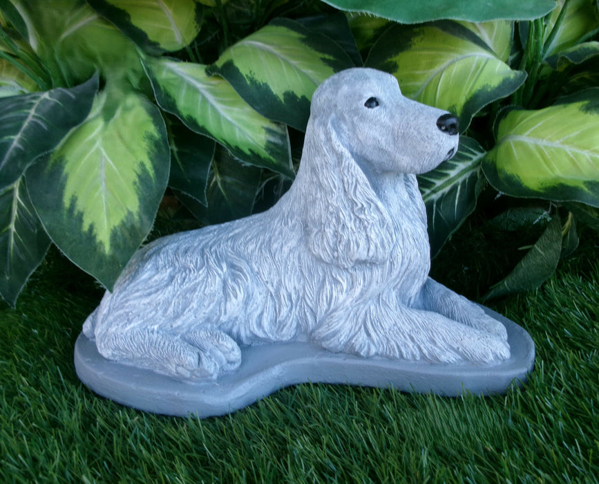 Springer Spaniel Concrete Statue 5.5x10.5x7" High
