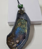 3 Resin Ocean Shell Ornaments in Gift Boxes