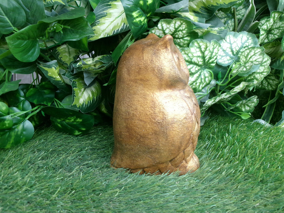 Concrete Owl Statue 5x5x7.25" High