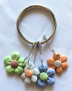 Flower Stitch Markers (Set of 4)